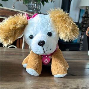 Barbie Hug n Heal App-rific Pet Doctor Brown & White Dog